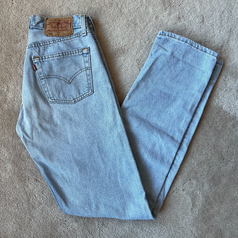 Vintage Levi's 501 Light Wash Jeans, W27 L32